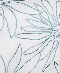 Sferra Laguna Embroidered Decorative Pillow, 12" x 18"