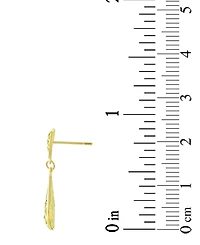 Macy's Intricate Filigree Dangle Drop Earrings in 10k Yellow Gold