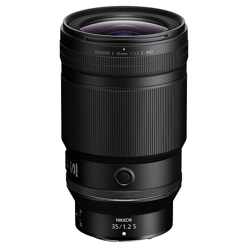 Nikon Z 35mm f/1.2 S Lens, Bundle with Medium Lens Case, 82mm Filter Kit, Flex Lens Shade, Lens Cleaner, Cleaning Kit and Lens Cap Tether