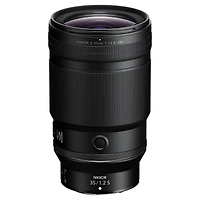 Nikon Z 35mm f/1.2 S Lens, Bundle with Medium Lens Case, 82mm Filter Kit, Flex Lens Shade, Lens Cleaner, Cleaning Kit and Lens Cap Tether