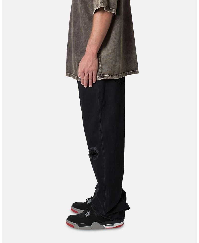 mnml Men's Knee Distressed Ultra Baggy De