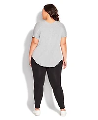 Avenue Women's Plus Tall High Rise Legging