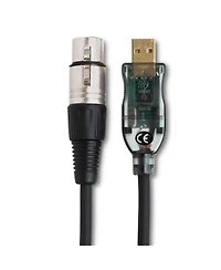 Hosa Technology 10' (3m) Tracklink Microphone Xlr Female to Usb Interface Cable