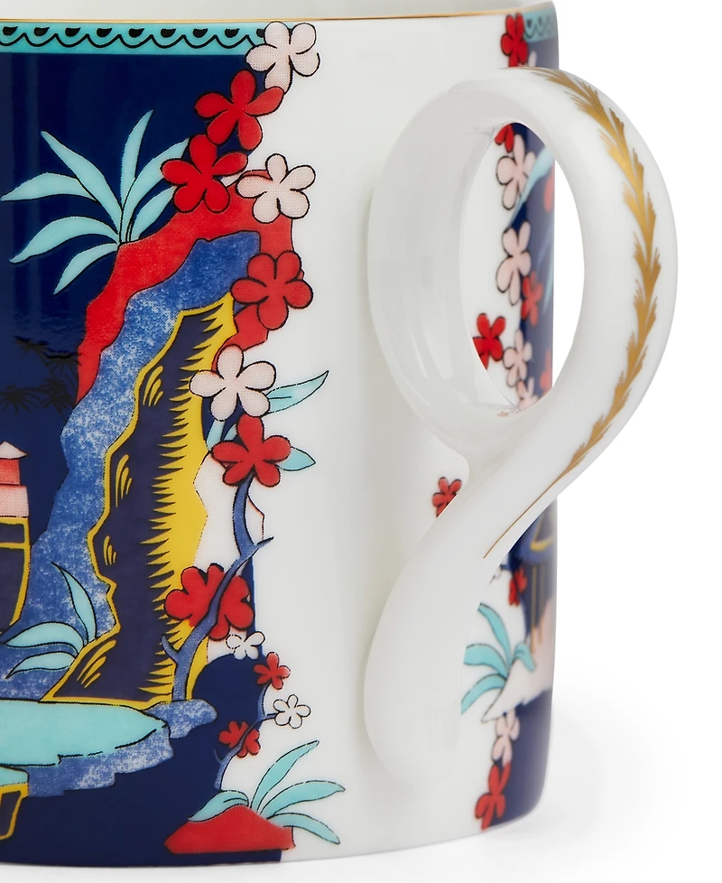 Wedgwood Wonderlust Blue Pagoda Mug