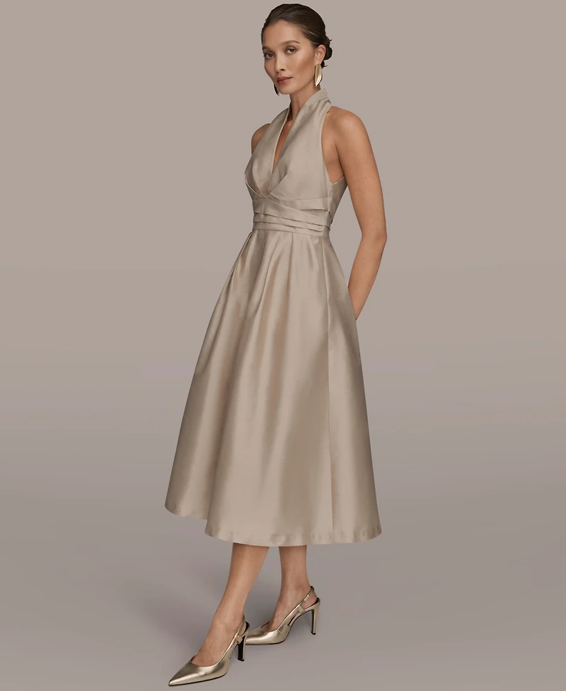 Donna Karan New York Women's A-Line Halter Dress