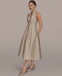 Donna Karan New York Women's A-Line Halter Dress