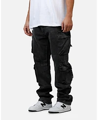 Loiter Men's Mnml V709 Wide Bellow Cargo Denim.