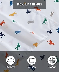 Eddie Bauer Buddy The Dog Microfiber -Pc. Sheet Set