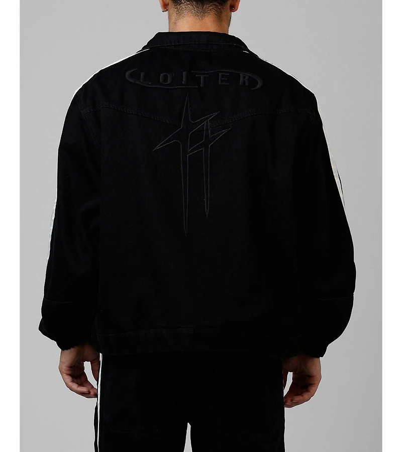 Loiter Men's Track Star Denim Jacket