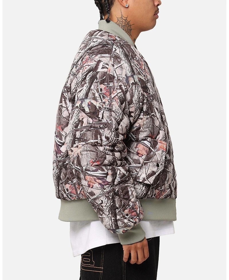Loiter Men's Kraven Reversible Bomber Jacket.