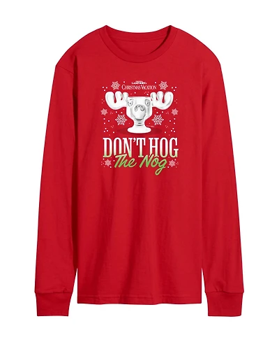 Airwaves Men's Crewneck Long-Sleeve Graphic T-Shirt