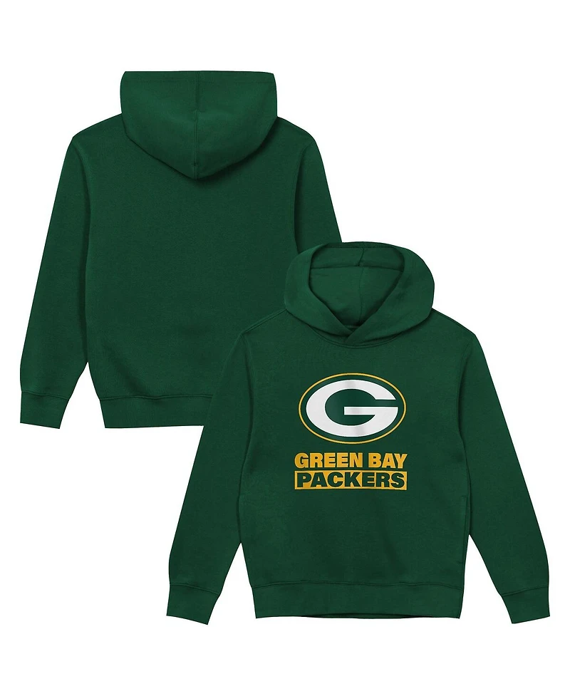 Outerstuff Toddler Green Bay Packers Back to Basics Hoodie