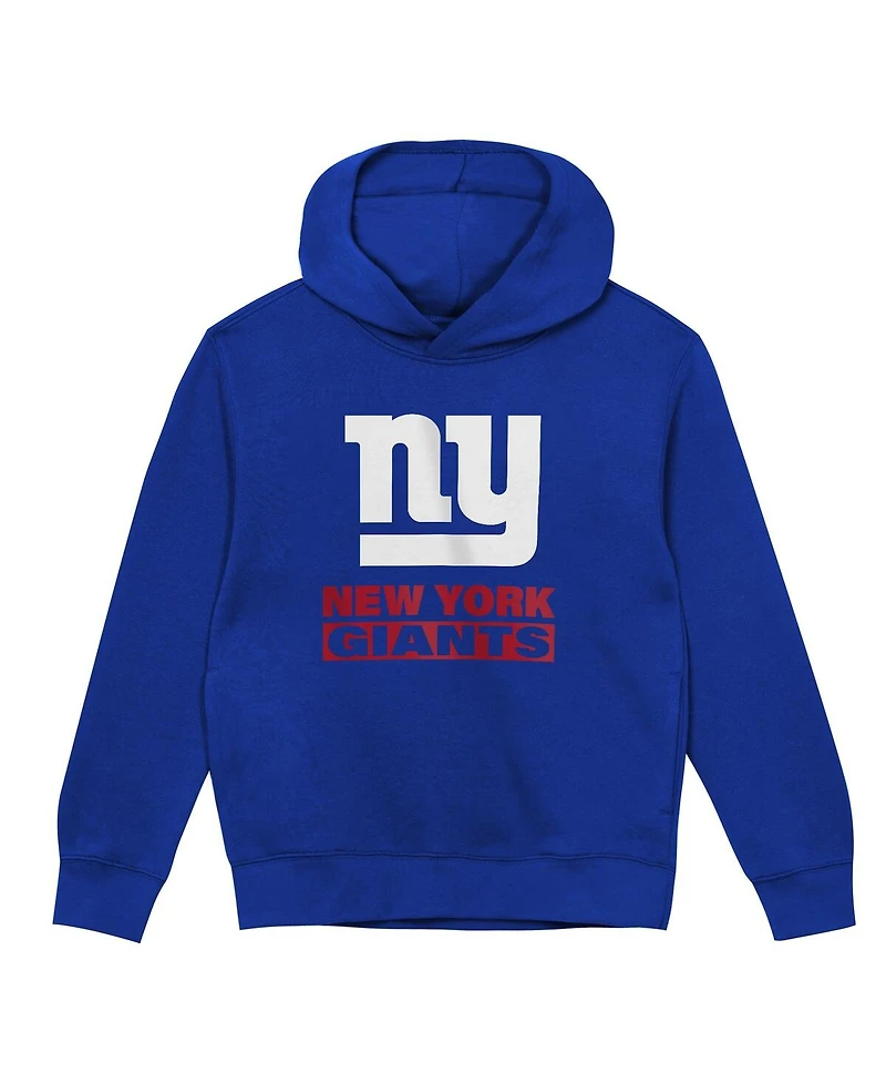 Outerstuff Preschool Royal New York Giants Back to Basics Hoodie