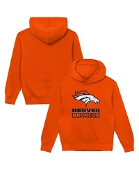 Outerstuff Preschool Orange Denver Broncos Back to Basics Hoodie