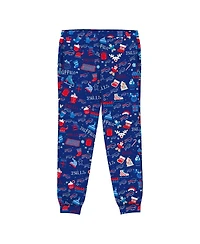 Outerstuff Toddler Royal Buffalo Bills Chestnut Holiday Sleep Set