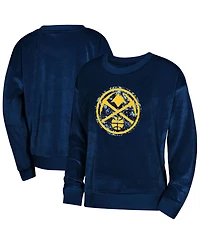 Outerstuff Big Boys and Girls Navy Denver Nuggets Step Back Sweatshirt