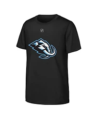 Outerstuff Big Boys and Girls Nick Schmaltz Black Utah Mammoth Name Number T-Shirt