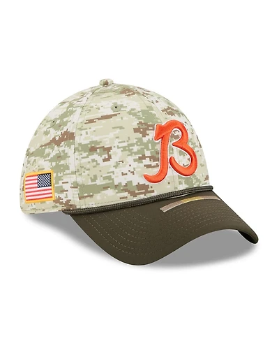 New Era Men's Camo Chicago Bears 2025 Salute to Service 39THIRTY Flex Hat