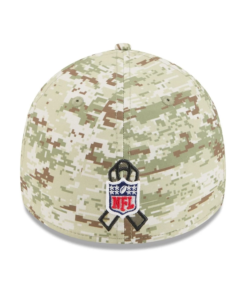 New Era Men's Camo Minnesota Vikings 2025 Salute to Service 39THIRTY Flex Hat