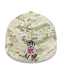 New Era Men's Camo Minnesota Vikings 2025 Salute to Service 39THIRTY Flex Hat