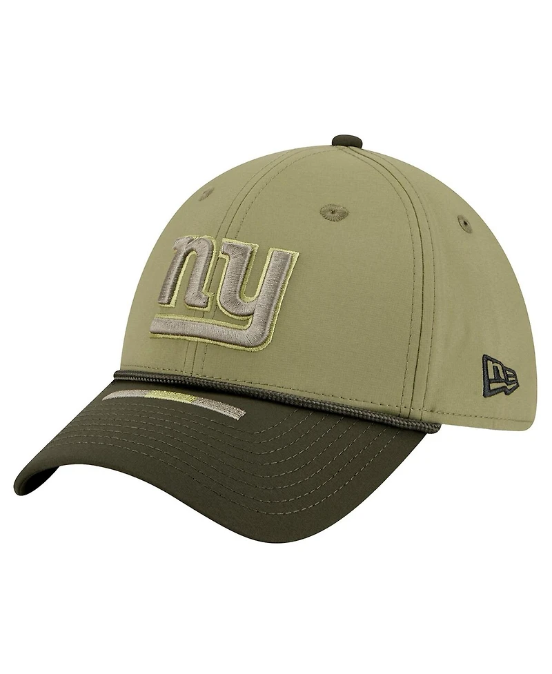 New Era Men's Green York Giants 2025 Salute to Service 39THIRTY Flex Hat