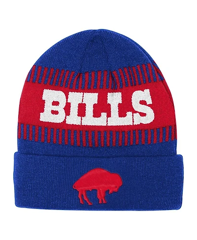 Outerstuff Big Boys and Girls Royal Buffalo Bills Bright Lights Cuffed Knit Hat