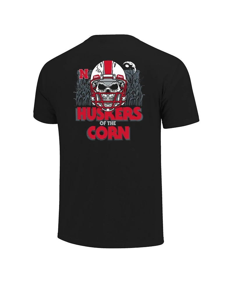 Image One Men's and Women's Black Nebraska Huskers Hyper Local of the Corn T-Shirt