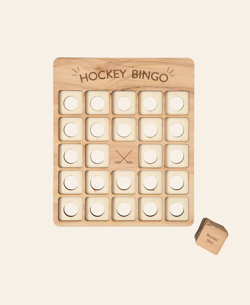 Uncommon Goods Hockey Bingo Game, Set of 2