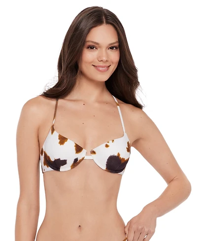 Steve Madden Women's X-Back Demi Underwire Top