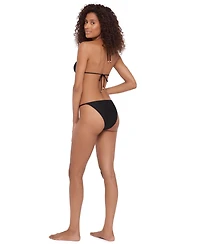 Steve Madden Women's Triangle Double Rings V-Neck Top