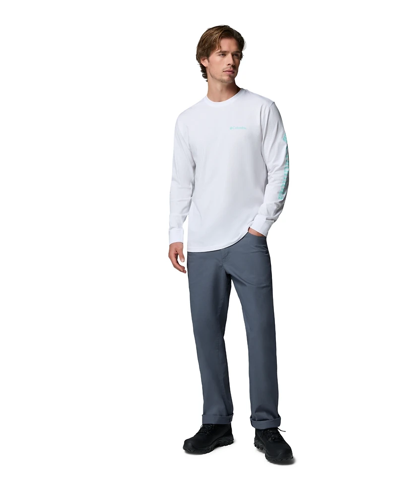 Columbia Men's Fundamental Graphic Long-Sleeve T-Shirt