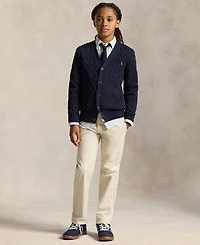 Polo Ralph Lauren Big Boys Straight Fit Stretch Twill Pant