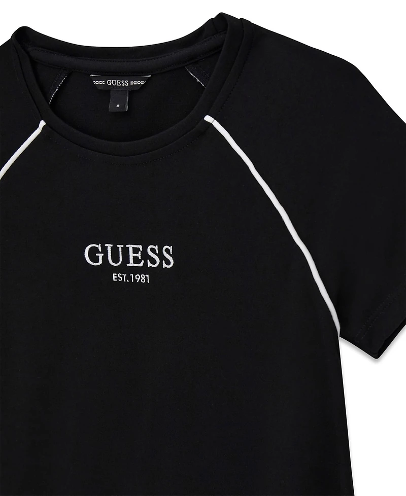 Guess Girls 7-16 Stretch Ponte Short-Sleeve Dress