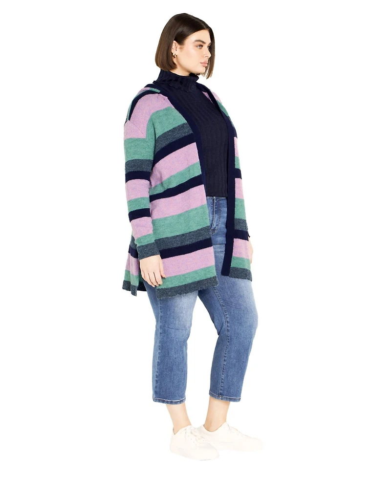 Avenue Women's Plus Romy Cardigan