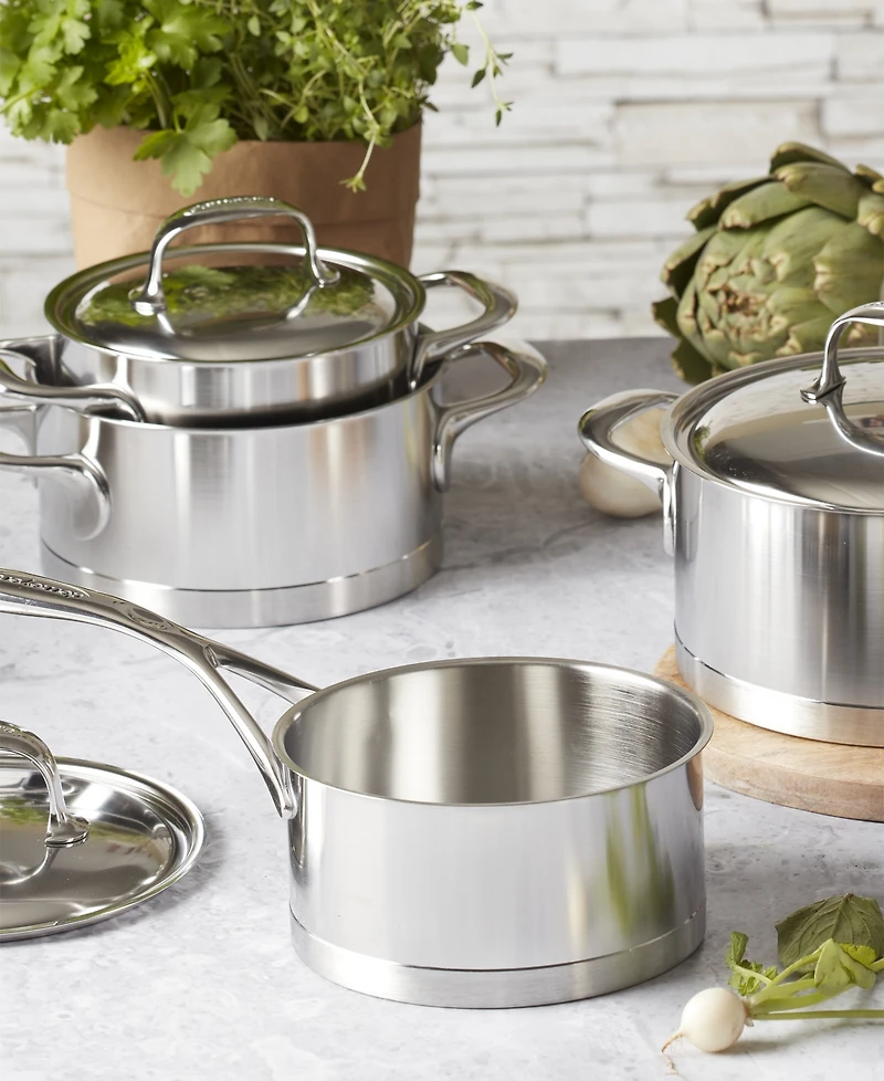 Demeyere Atlantis 7 Stainless Steel 10-Pc. Cookware Set