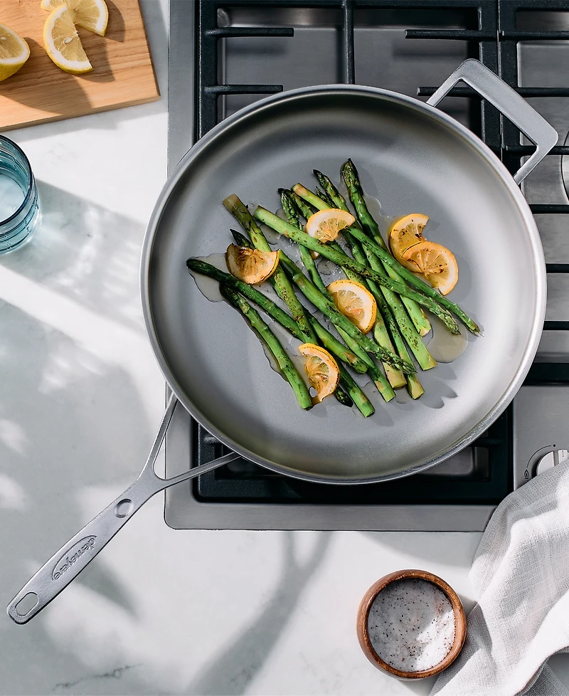 Demeyere Industry 5 Nanotouch Stainless Steel 12.5" Fry Pan