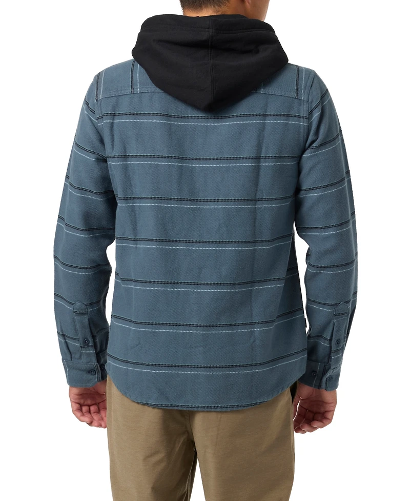 O'Neill Men's Archer Hooded Flannel Shirt