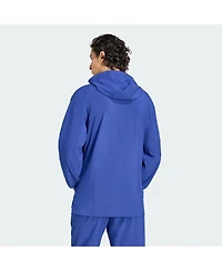 Adidas Men's Blue Italy National Team 2026 World Cup Travel Windbreaker Jacket