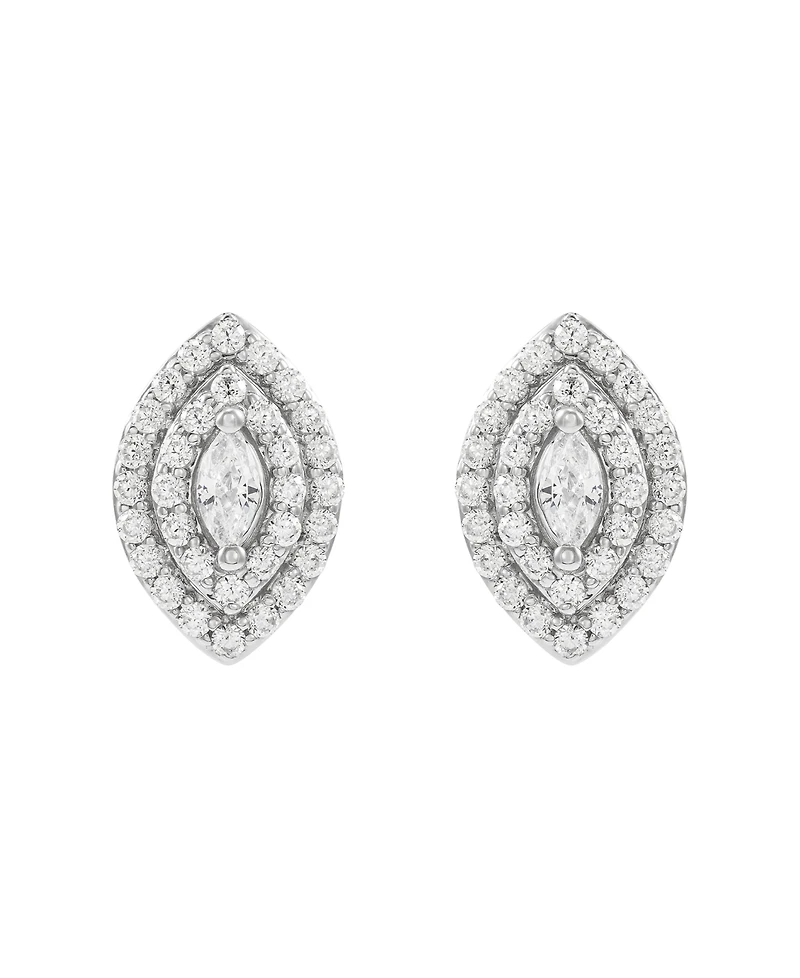 Macy's Diamond Stud Earrings (5/8 ct. t.w.) in 14k White Gold
