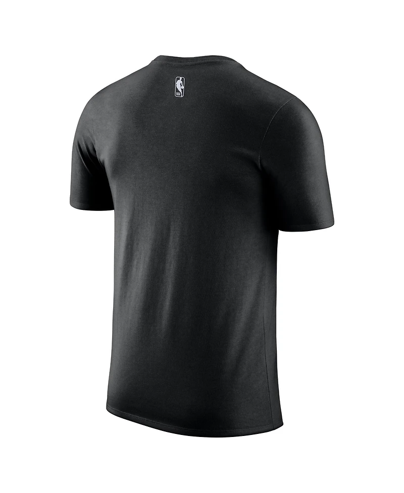 Nike Men's Black Atlanta Hawks 2025/26 City Edition Remix Essential Logo T-Shirt