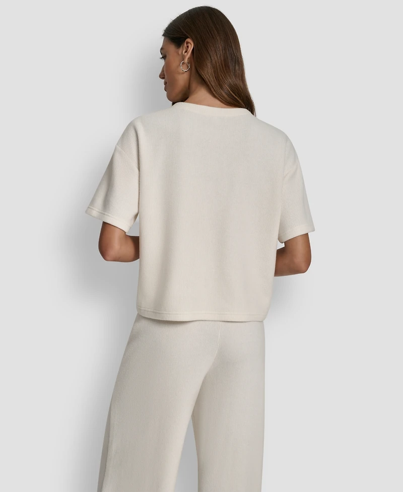 Dkny Jeans Women's Relaxed Boxy Fit T-Shirt