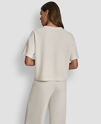 Dkny Jeans Women's Relaxed Boxy Fit T-Shirt