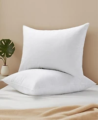 Unikome Quilted Goose Down Feather 2-Pack Pillow
