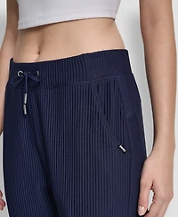 Dkny Women's High-Rise Jogger Pants