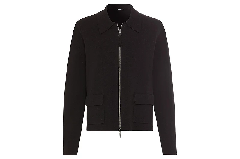 Olsen Women's Collared Zip Front Cardigan