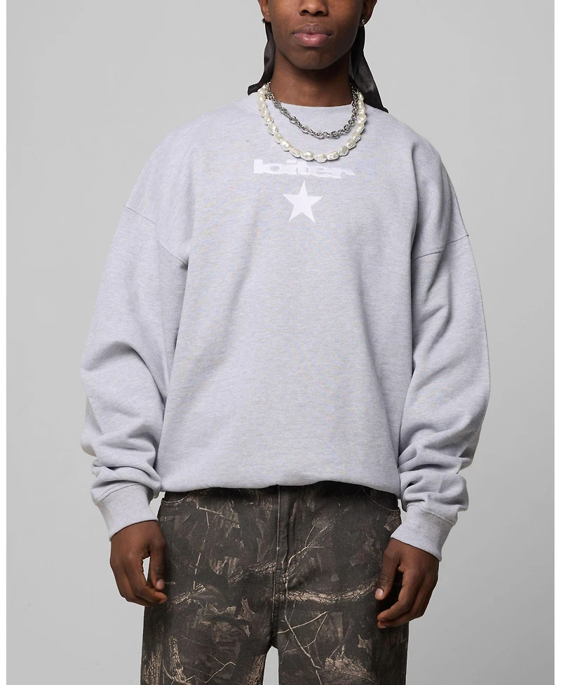 mnml Men's Loiter Premium Essentials Crewneck