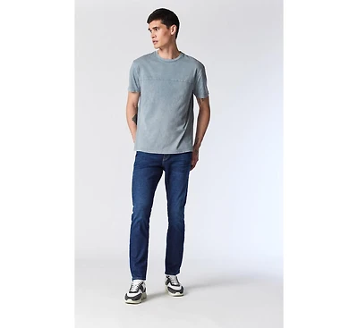 Mavi Men's Jake Slim Leg Mid Blue Move