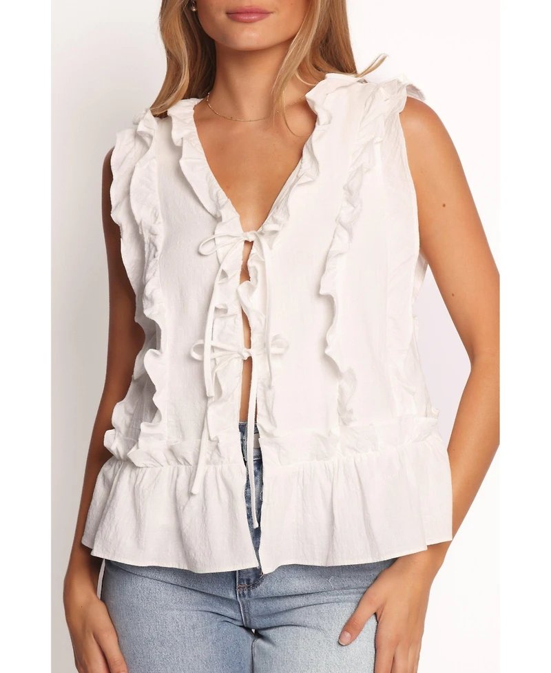 Petal and Pup Women's Athena Ruffle Top