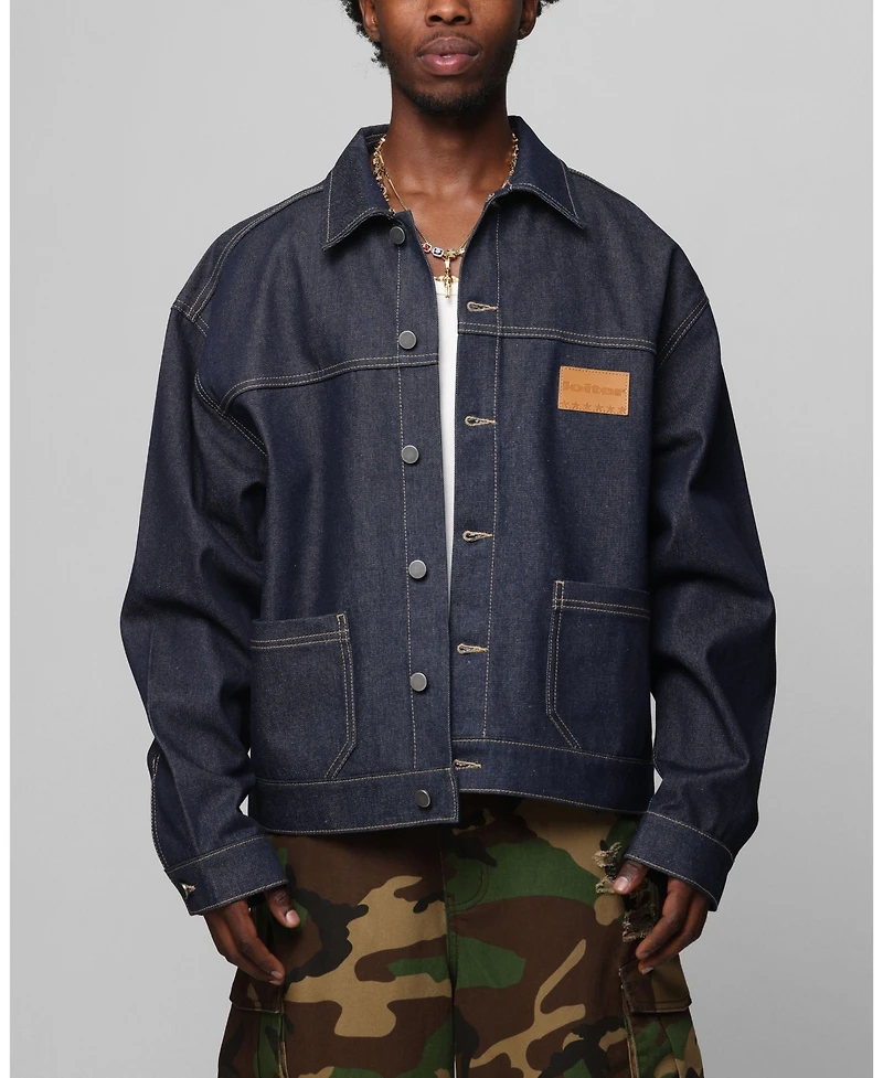 mnml Men's Prestige Denim Jacket.