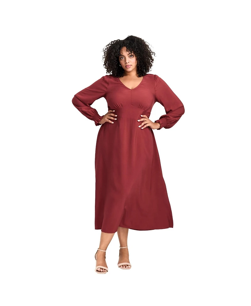 Avenue Women's Allure V-Neckline Dress